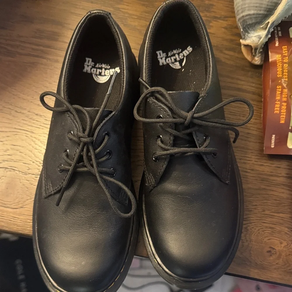 Dr. Martens Black Lace-Up Shoes - Picture 5 of 6